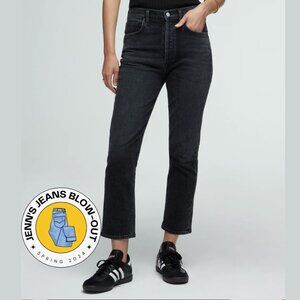AGOLDE Riley crop straight leg jeans